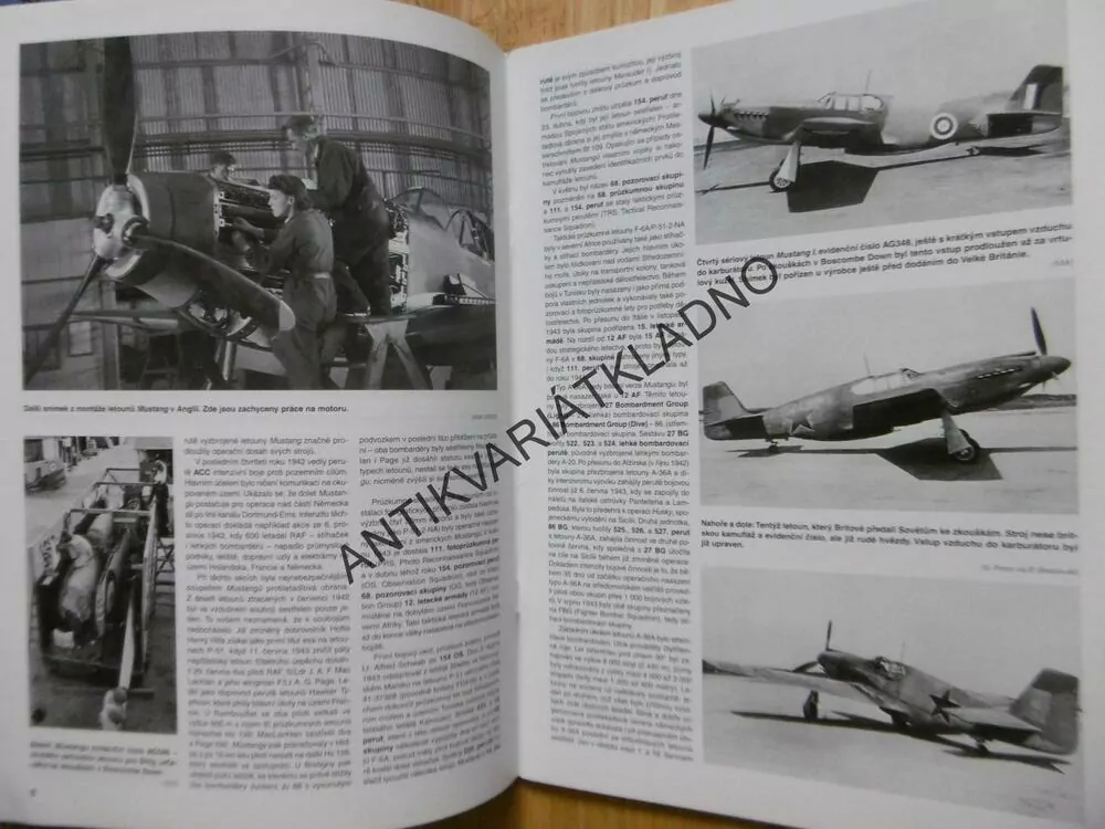 MONOGRAFIE 3., NORTH AMERICAN P-51 MUSTANG, P-82 TWIN MUSTANG
