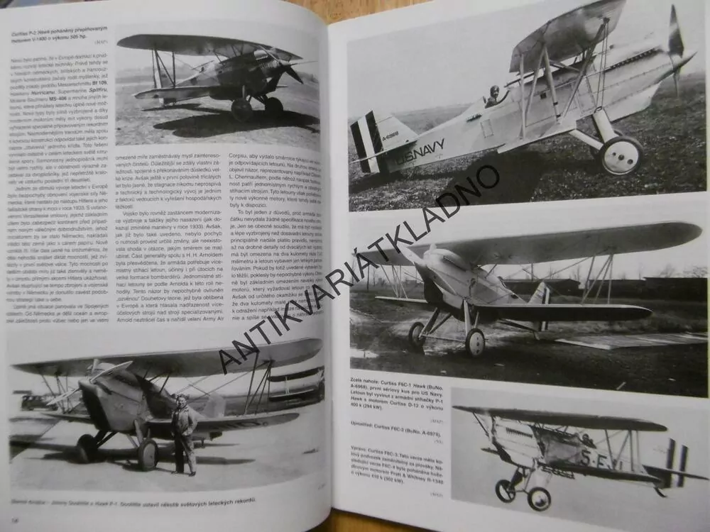 MONOGRAFIE 1., CURTISS P-36 HAWK