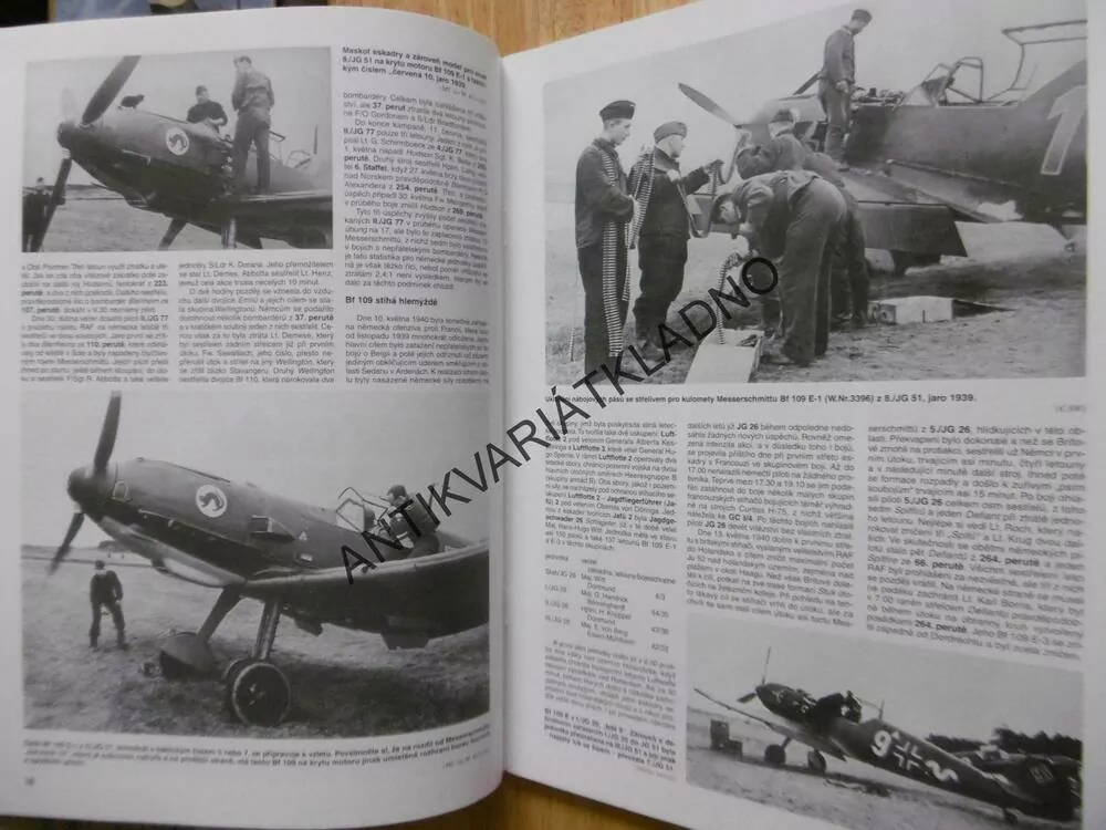 MONOGRAFIE 5., MESSERSCHMITT BF 109