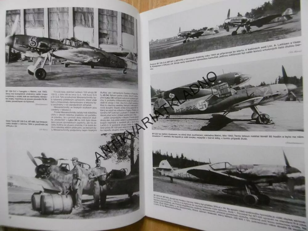 MONOGRAFIE 6., MESSERSCHMITT BF 109