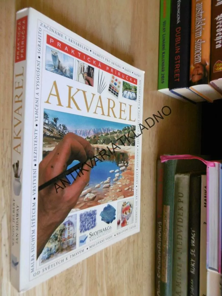 AKVAREL, PRAKTICKÁ PŘÍRUČKA, MALOVÁNÍ, MALÍŘSTVÍ