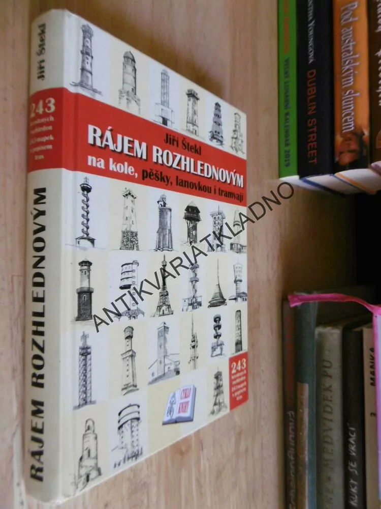 RÁJEM ROZHLEDNOVÝM, KOLE,PĚŠKY, LANOVKOU,TRAMVAJ,ROZHLEDNA