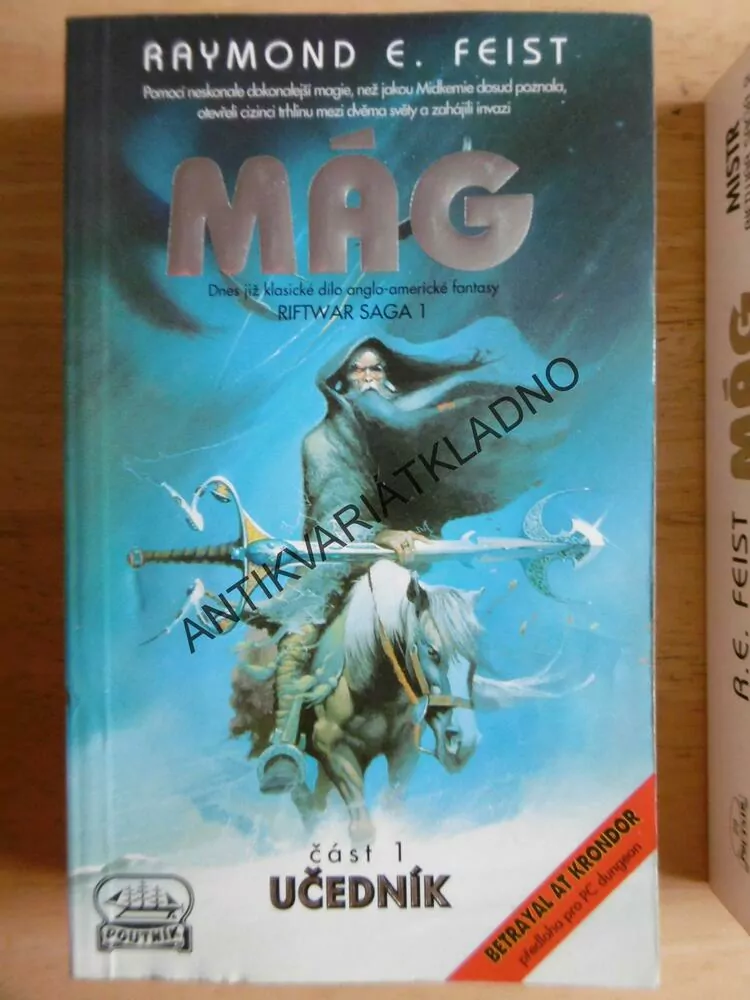 MÁG UČEDNÍK, MÁG MISTR, TRN, RAYMOND E. FEIST,