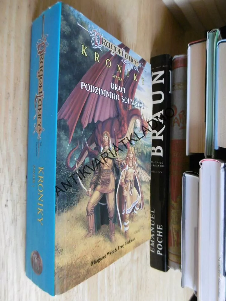 KRONIKY 1., DRACI PODZIMNÍHO SOUMRAKU, DRAGON LANCE, WEIS, HICKMAN