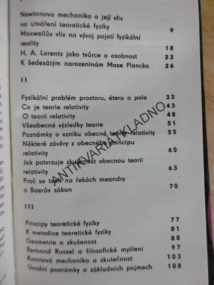 ALBERT EINSTEIN, JAK VIDÍM SVĚT,