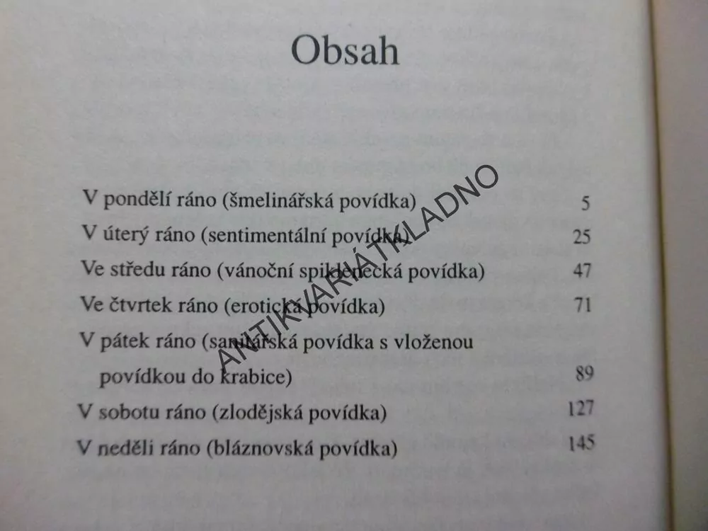 MÁ VESELÁ JITRA, IVAN KLÍMA, **an