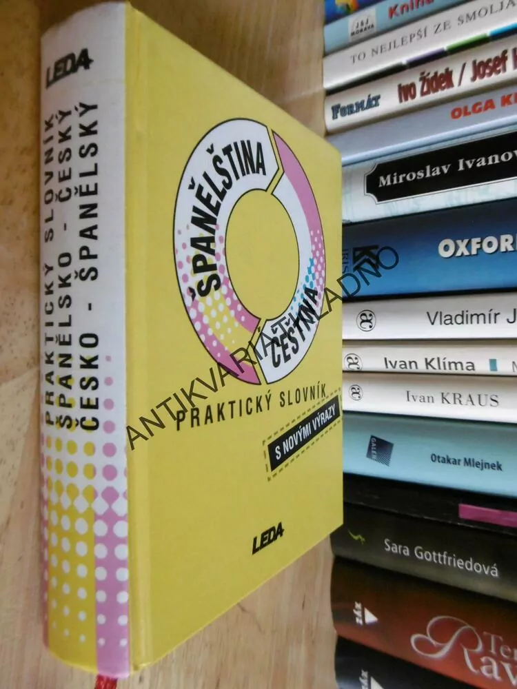ŠPANĚLŠTINA, ČEŠTINA, PRAKTICKÝ SLOVNÍK S NOVÝMI VÝRAZY, PROKOPOVÁ, **an