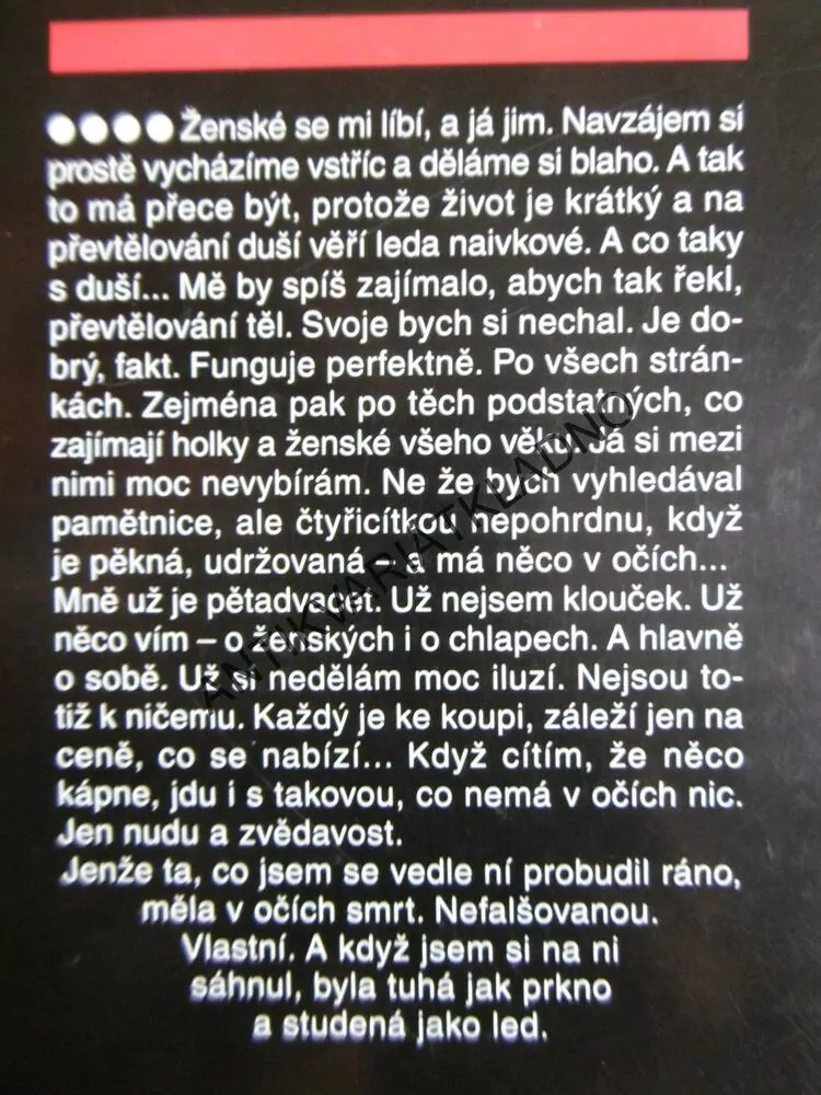 JAK SE CHODÍ OD NEBOŽKY A DALŠÍ KRIMINÁLNÍ PŘÍBĚHY, **an