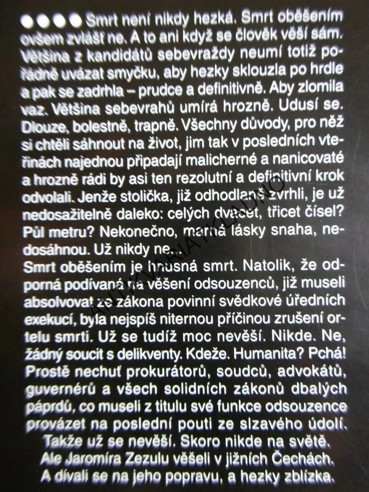 ORTEL AMATÉRSKÉHO KATA A DALŠÍ KRIMINÁLNÍ PŘÍBĚHY, **an