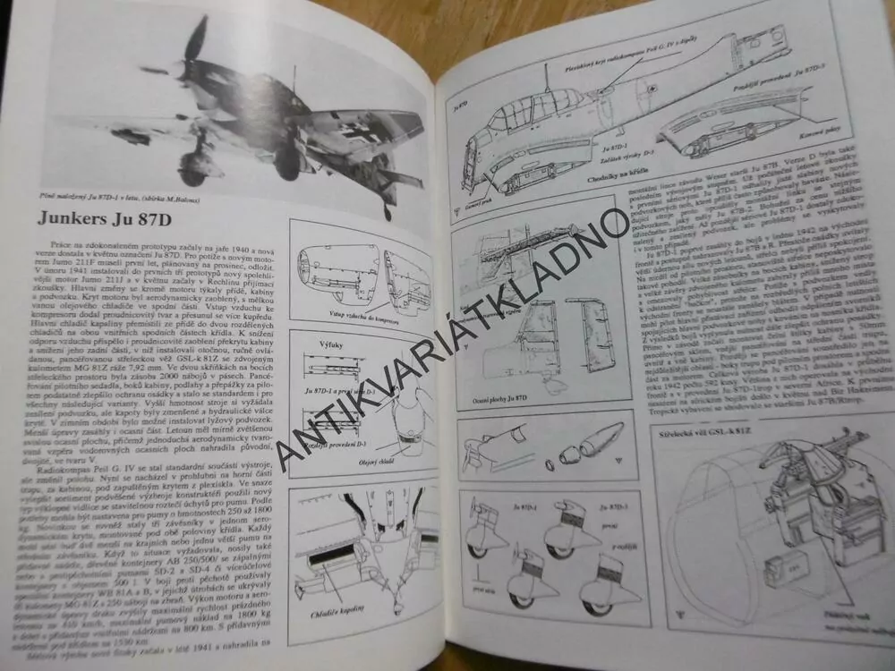 JUNKERS JU 87 STUKA, LETADLO, MBI