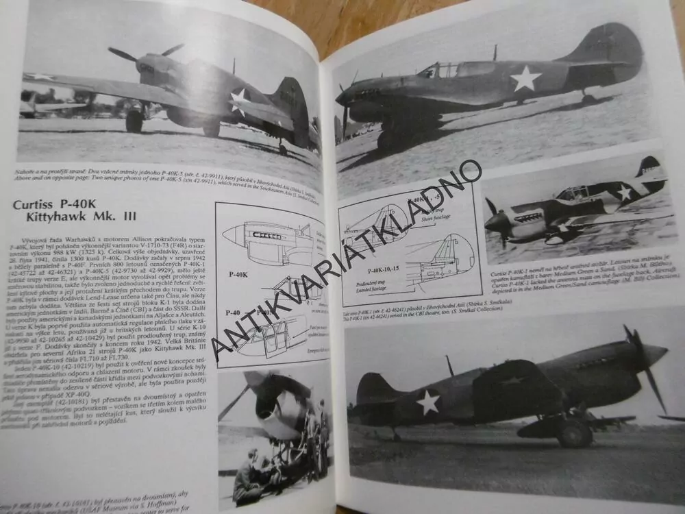 CURTISS P-40, LETADLO, MBI