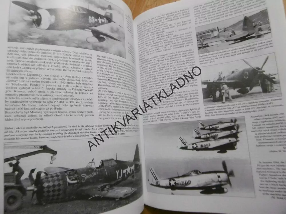 REPUBLIC P-47 THUNDERBOLT, LETADLO,
