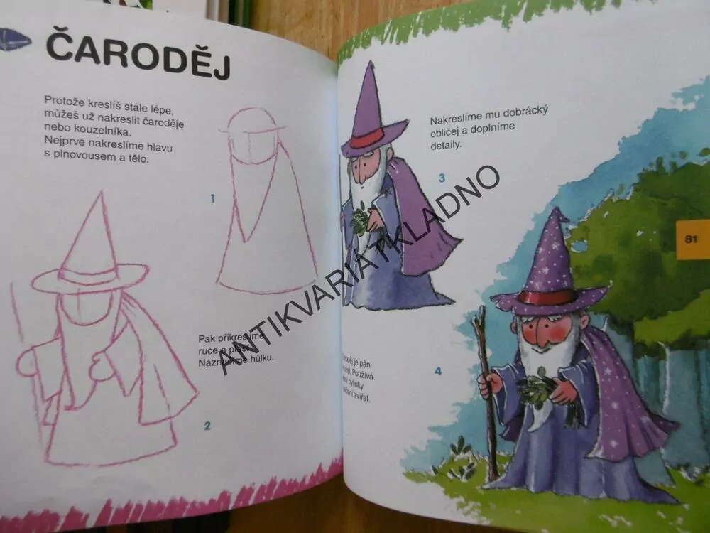 NAUČ SE KRESLIT, KROK ZA KROKEM, CURTO, **an