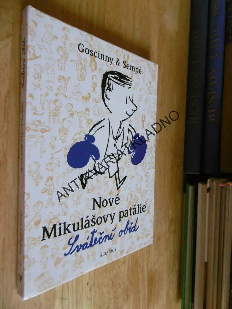 NOVÉ MIKULÁŠOVY PATÁLIE, SVÁTEČNÍ OBĚD, GOSCINNY, SEMPÉ, **an