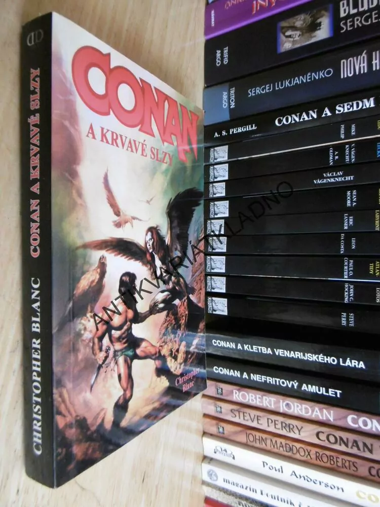 CONAN A KRVAVÉ SLZY, CHRISTOPHER BLANC