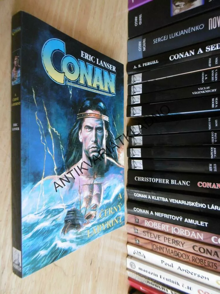 CONAN A ČERNÝ LABYRINT, ERIC LANSER, **an