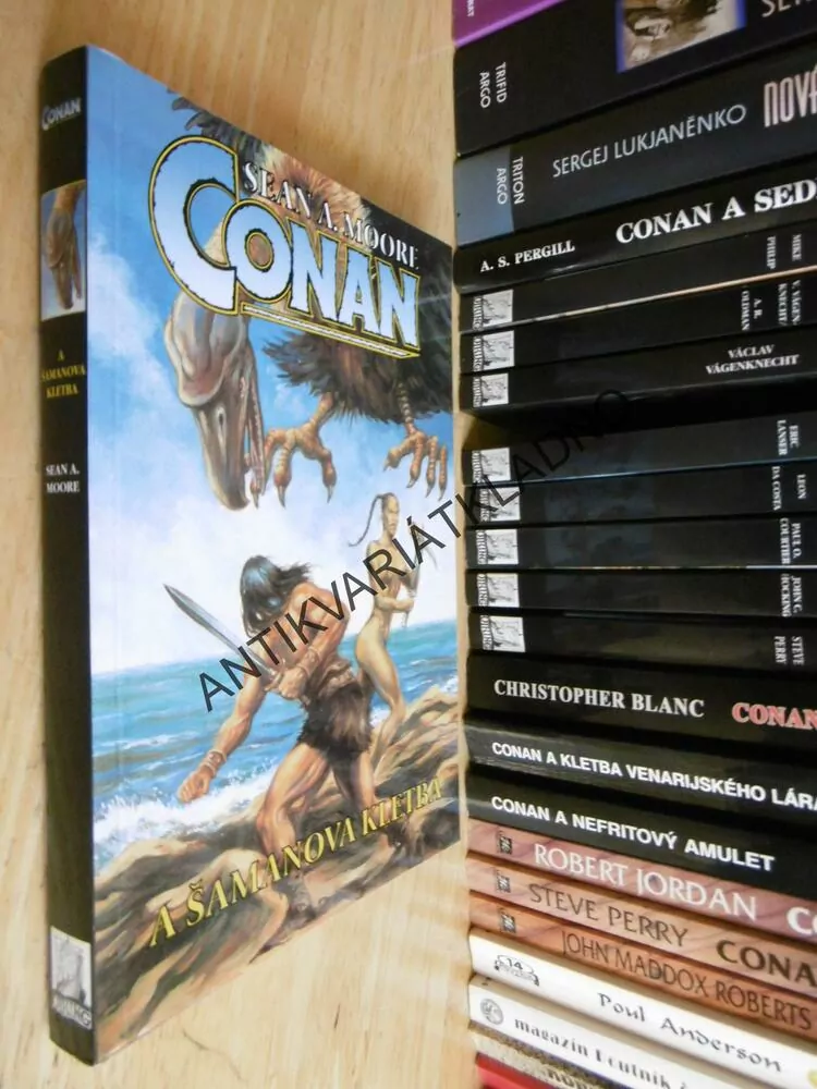CONAN A ŠAMANOVA KLETBA, SEAN A. MOORE, **an