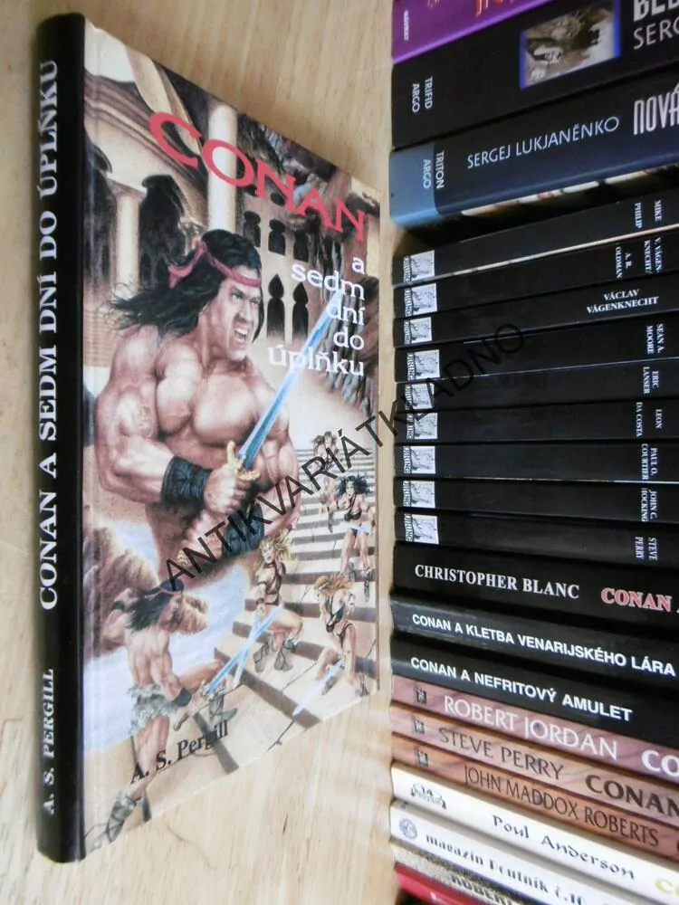 CONAN A SEDM DNÍ DO ÚPLŇKU, PERGILL, **an