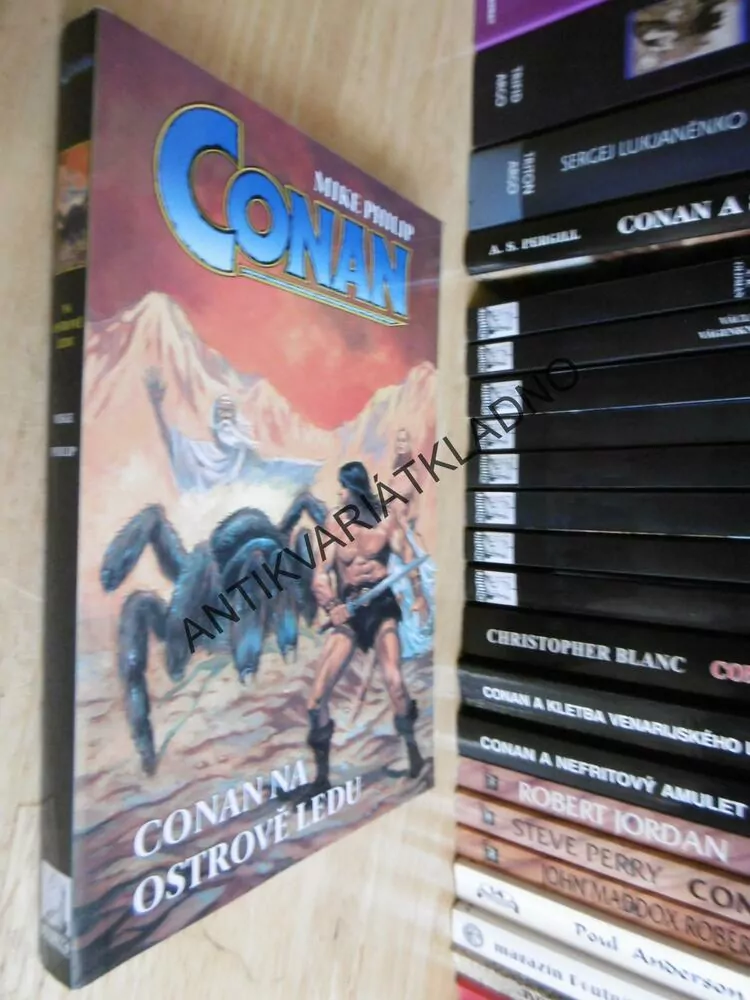 CONAN NA OSTROVĚ LEDU, MIKE PHILIP, **an