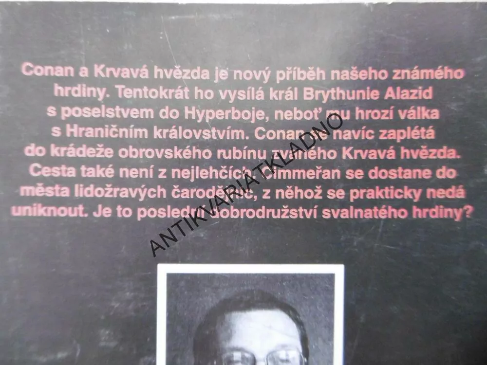 CONAN A KRVAVÁ HVĚZDA, RICHARD D. EVANS,, **an