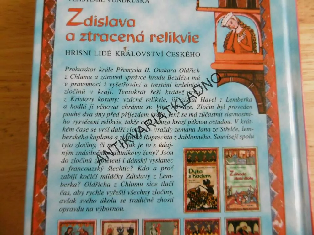ZDISLAVA A ZTRACENÁ RELIKVIE, VLASTIMIL VONDRUŠKA, **an