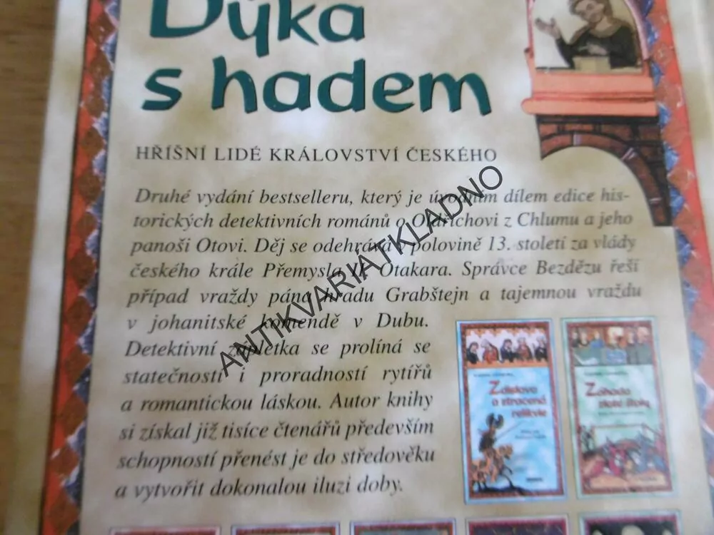 DÝKA S HADEM, VLASTIMIL VONDRUŠKA, **an