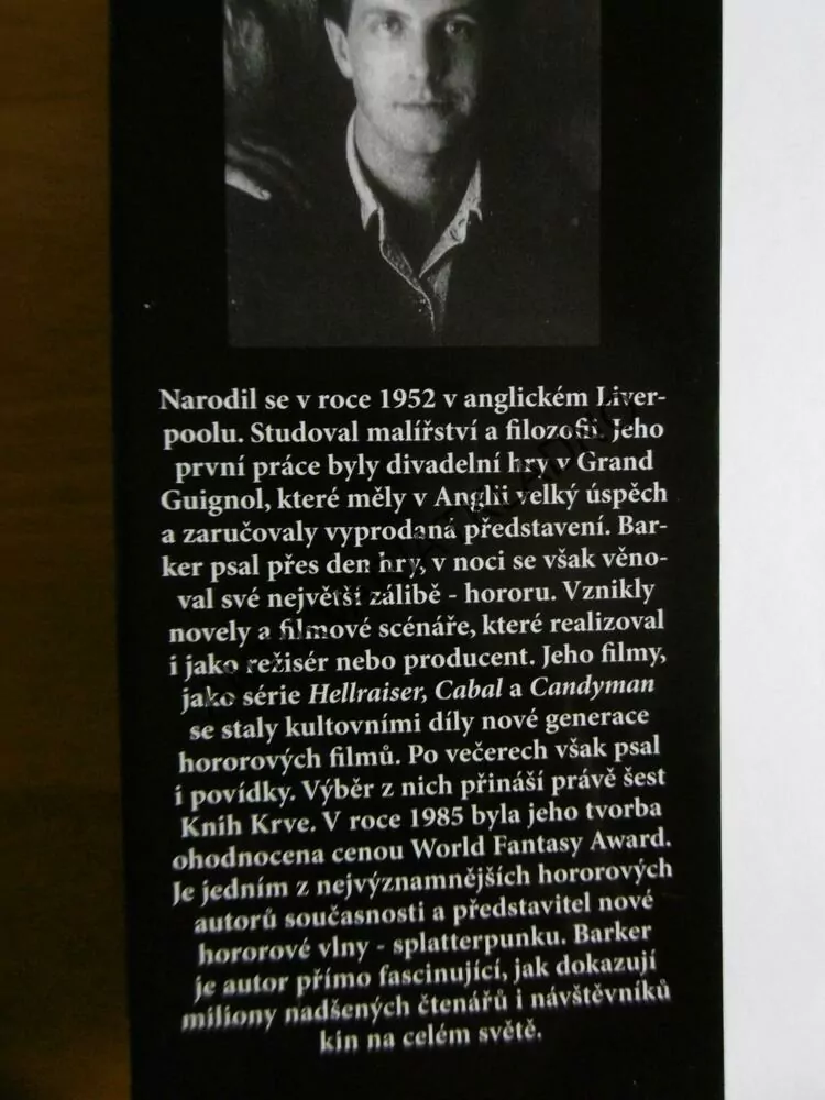 ČTVRTÁ KNIHA KRVE, CLIVE BARKER, **an