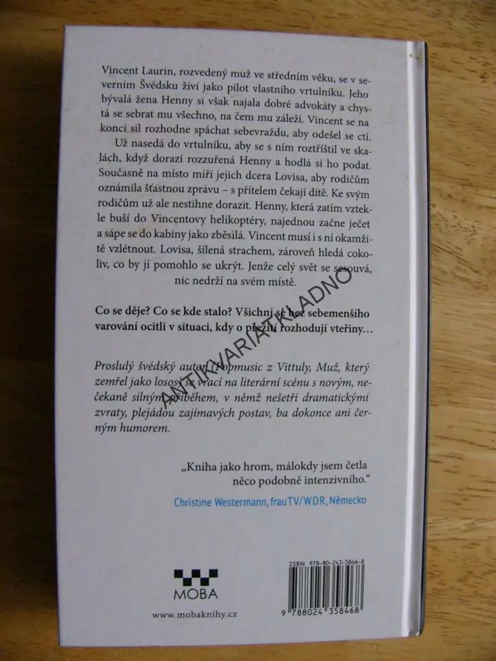 VODNÍ APOKALYPSA, MIKAEL NIEMI, **an