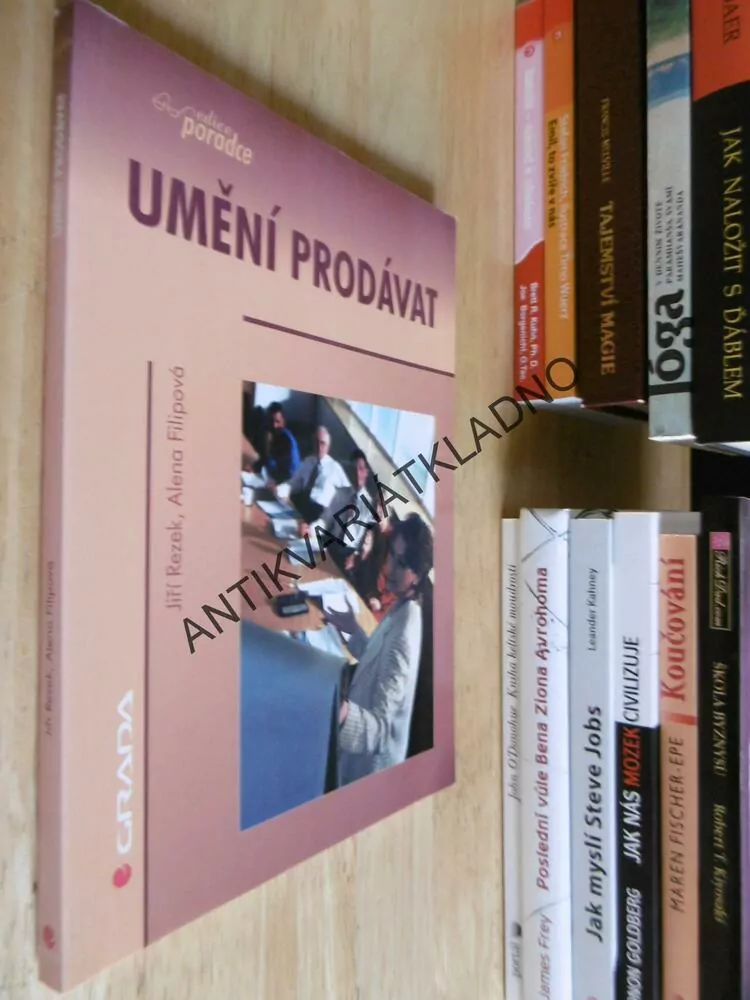 UMĚNÍ PRODÁVAT, EDICE PORADCE, REZEK, FILIPOVÁ