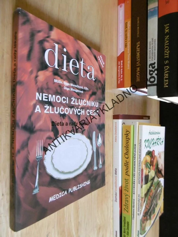 DIETA, NEMOCI ŽLUČNÍKU A ŽLUČOVÝCH CEST, DIETA A RADY LÉKAŘE, MAREČKOVÁ, MENGEROVÁ, **an