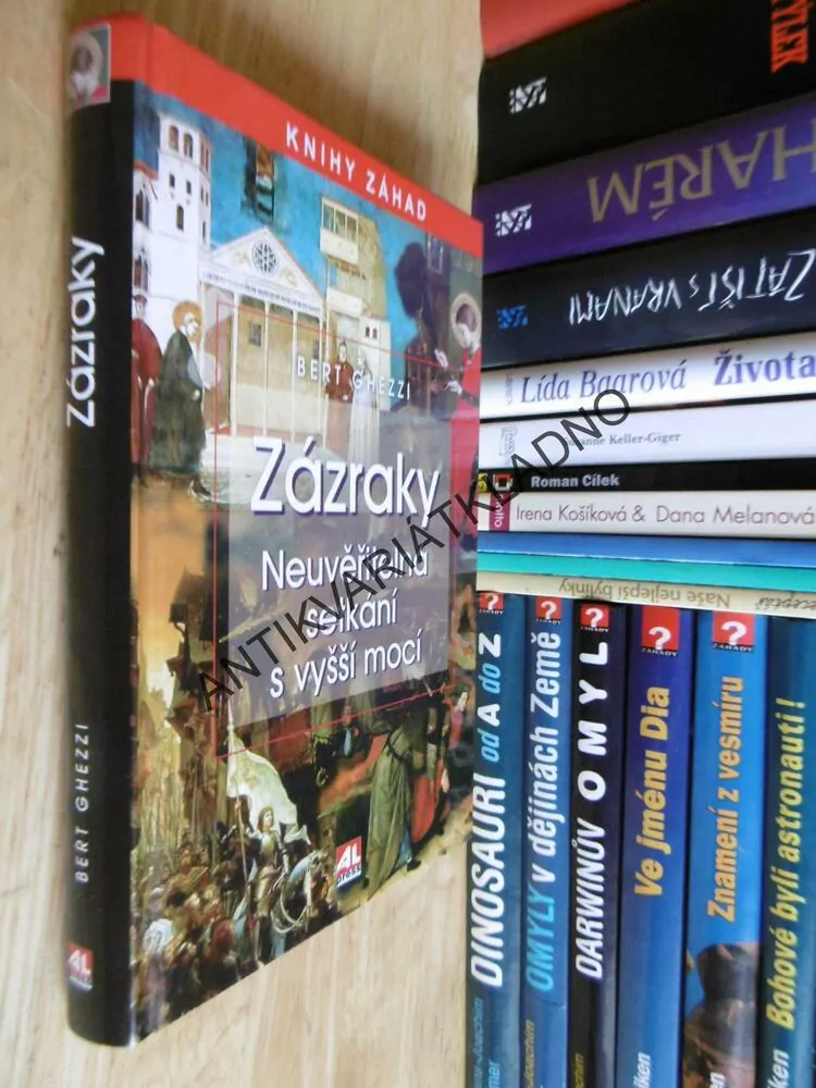ZÁZRAKY, NEUVĚŘITELNÁ SETKÁNÍ S VYŠŠÍ MOCÍ, BERT GHEZZI, KNIHY ZÁHAD, **an