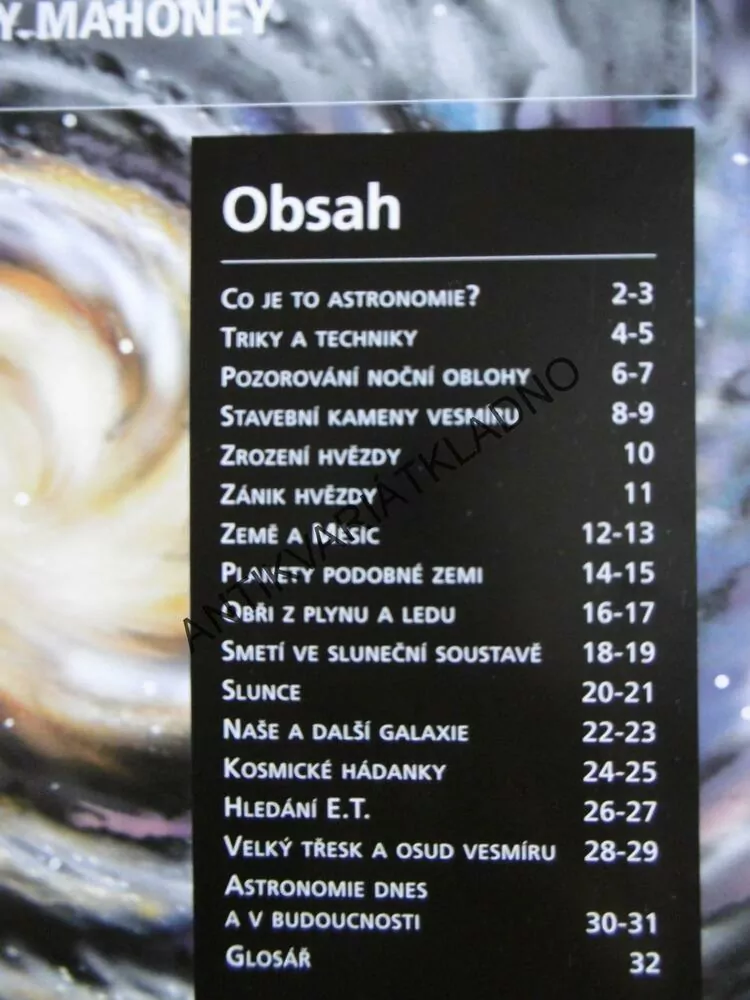 ASTRONOMIE, EDICE VĚDA A TECHNIKA