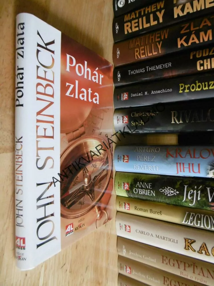 POHÁR ZLATA, JOHN STEINBECK,