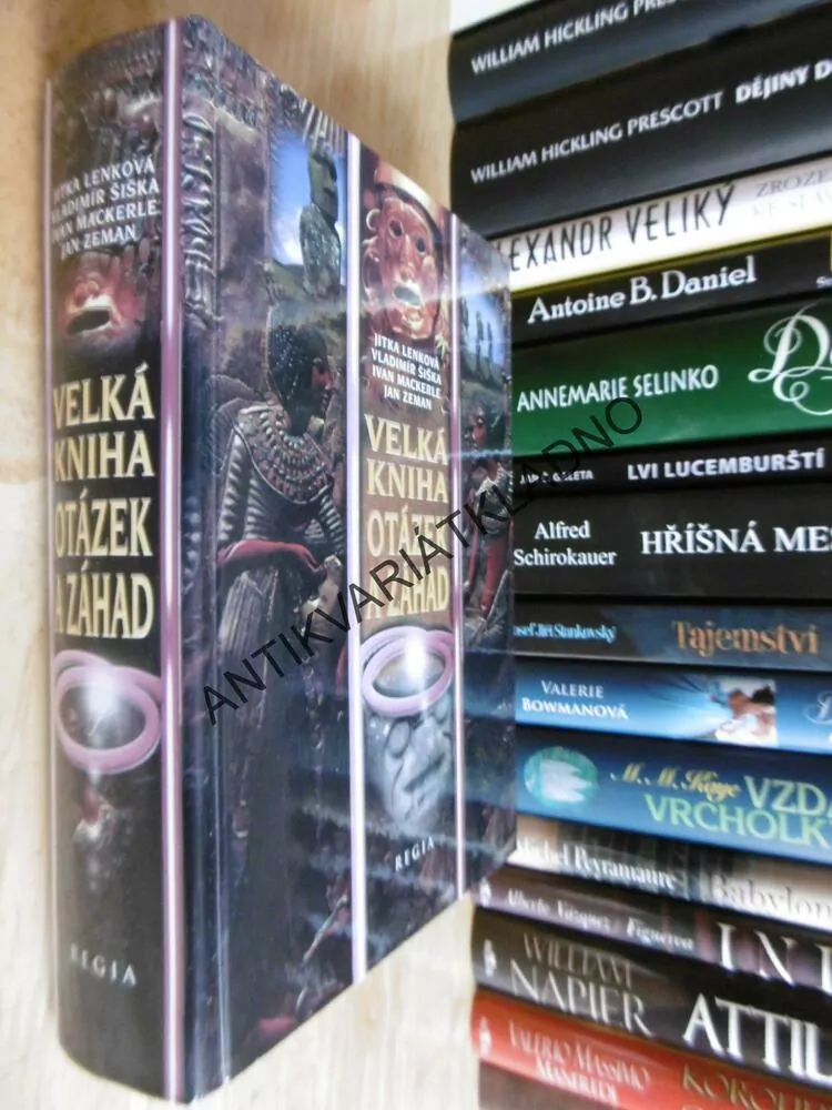 VELKÁ KNIHA OTÁZEK A ZÁHAD, JITKA LENKOVÁ, ŠIŠKA ZEMAN