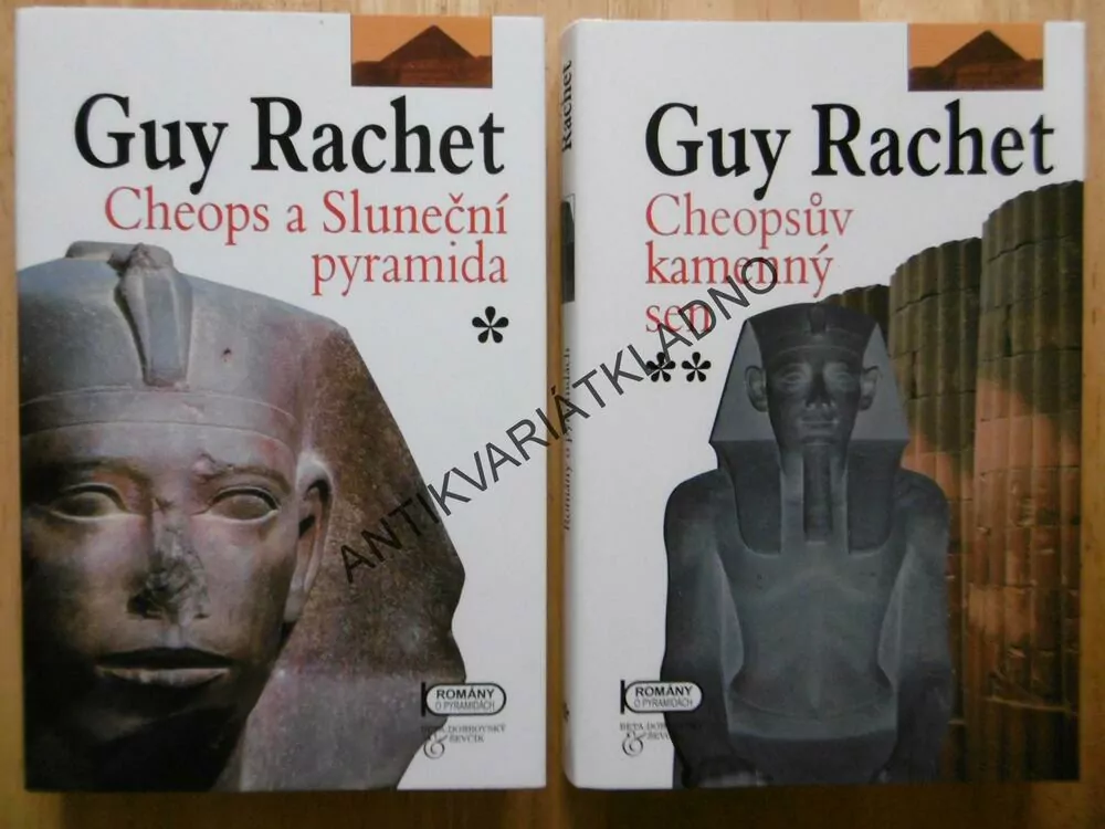 CHEOPS A SLUNEČNÍ PYRAMIDA, 1-5, GUY RACHET