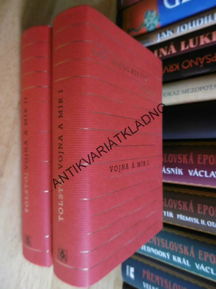 VOJNA A MÍR, 1-2, LEV NIKOLAJEVIČ TOLSTOJ