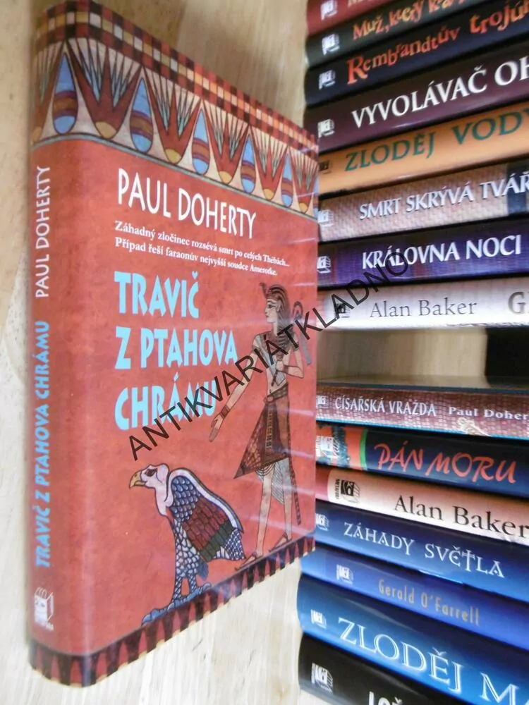 TRAVIČ Z PTAHOVA CHRÁMU, PAUL DOHERTY,