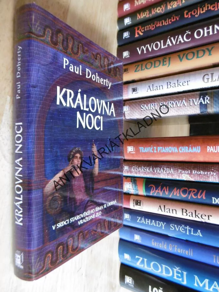 KRÁLOVNA NOCI, PAUL DOHERTY,**an
