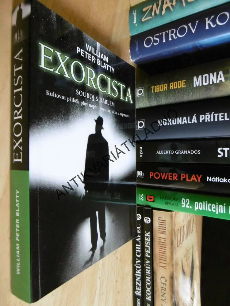 EXORCISTA, SOUBOJ S ĎÁBLEM, WILLIAM PETER BLATTY,