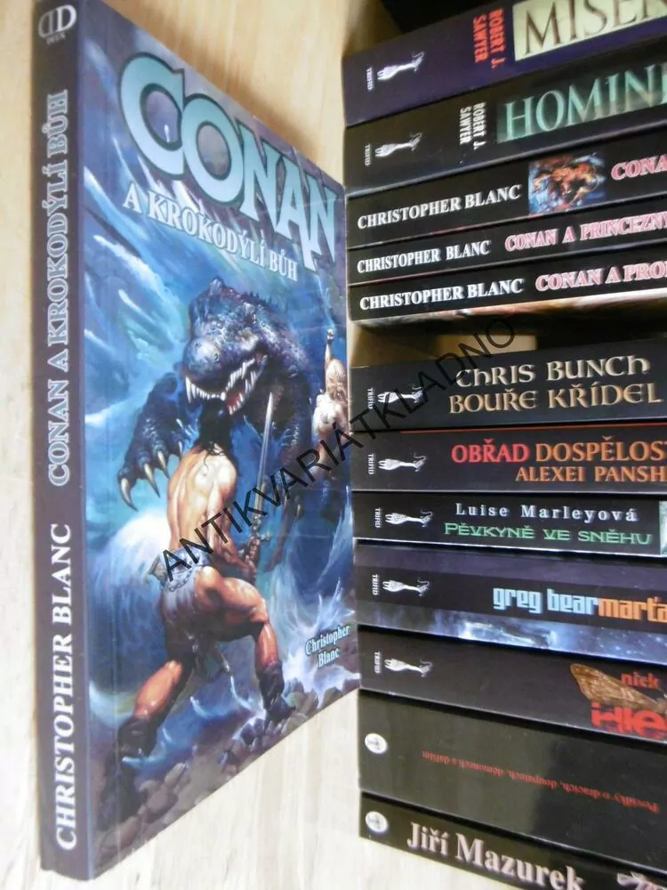 CONAN A KROKODÝLÍ BŮH, CHRISTOPHER BLANC, **an
