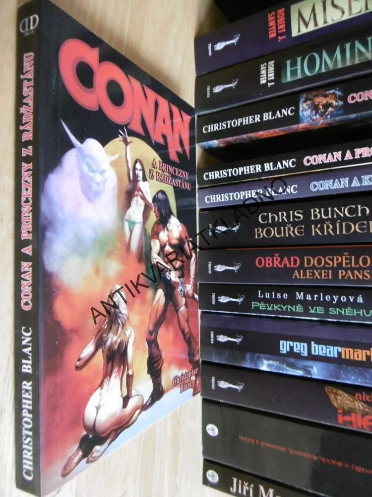 CONAN A PRINCEZNA Z RÁDŽASTÁNU, CHRISTOPHER BLANC
