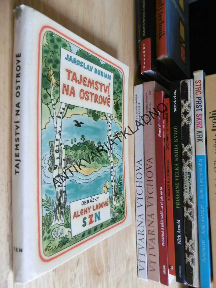 TAJEMSTVÍ NA OSTROVĚ, JAROSLAV BURIAN, ALENA LADOVÁ