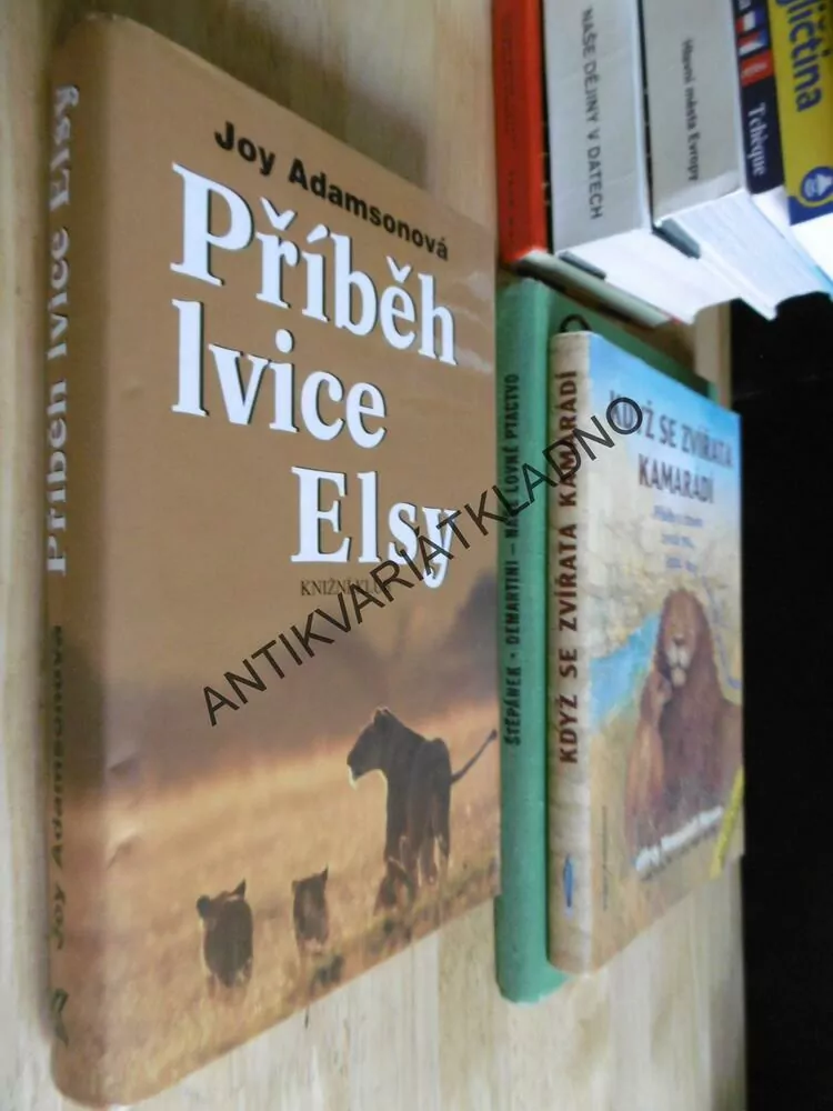 PŘÍBĚH LVICE ELSY, JOY ADAMSONOVÁ, **an