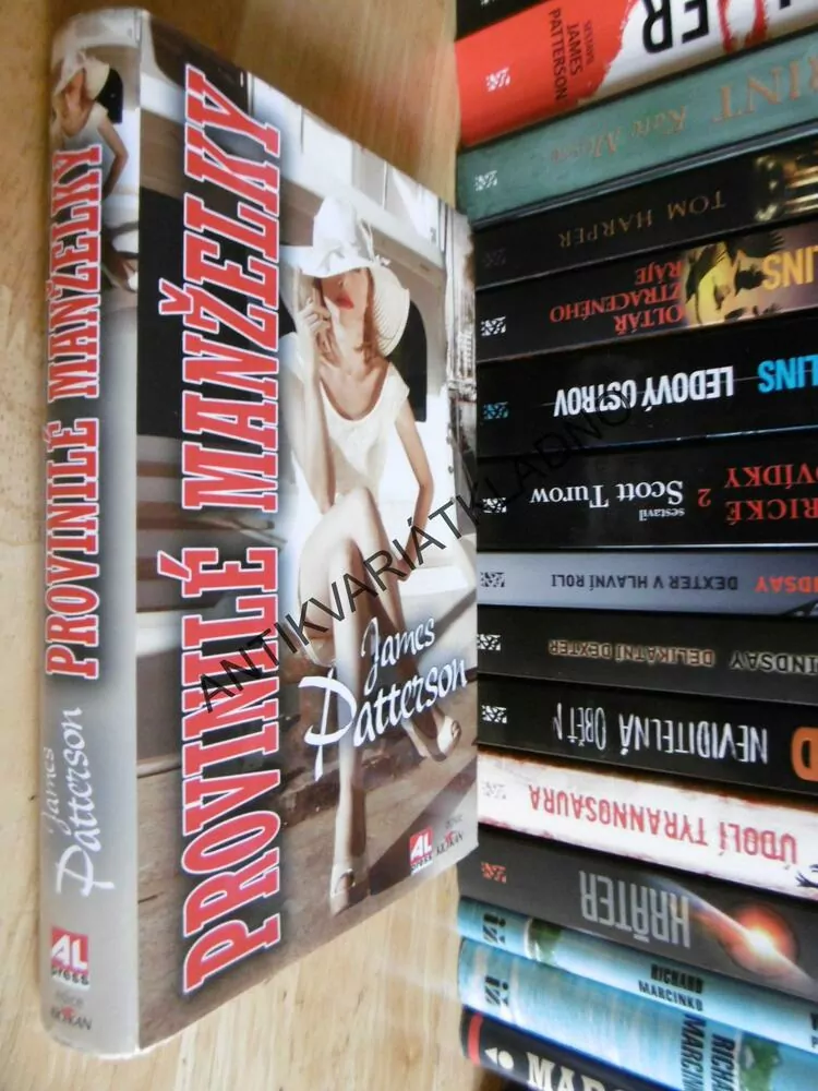 PROVINILÉ MANŽELKY, JAMES PATTERSON, **an