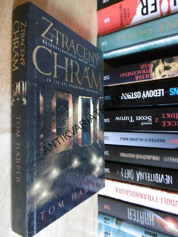 ZTRACENÝ CHRÁM, TOM HARPER, 