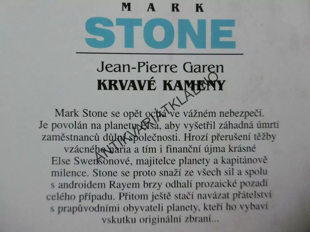 MARK STONE 20 - KRVAVÉ KAMENY, GAREN, **an