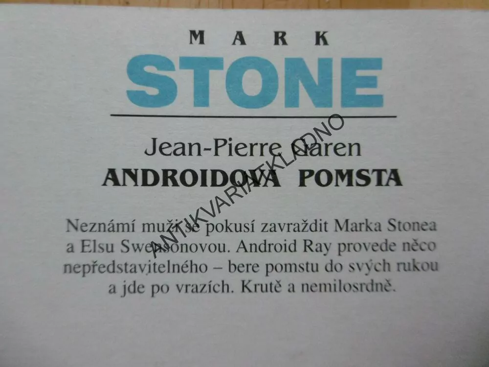 MARK STONE 23 - ANDROIDOVA POMSTA, GAREN