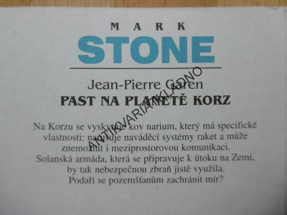 MARK STONE 24 - PAST NA PLANETĚ KORZ, GAREN