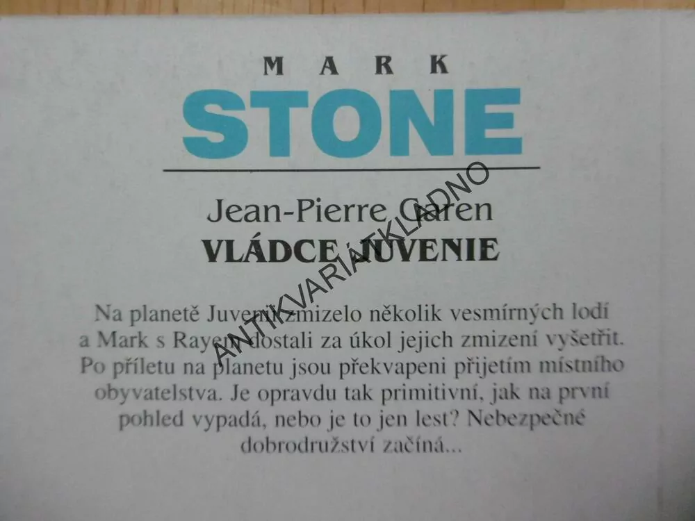 MARK STONE 25 - VLÁDCE JUVENIE, GAREN