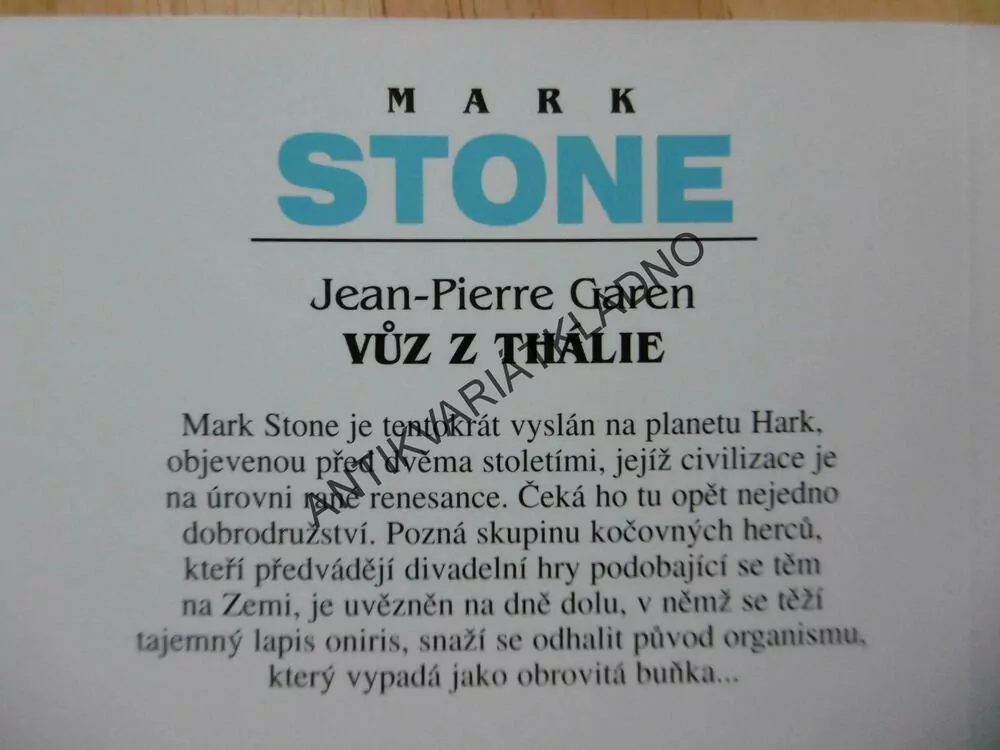 MARK STONE 30 - VŮZ Z THÁLIE, GAREN